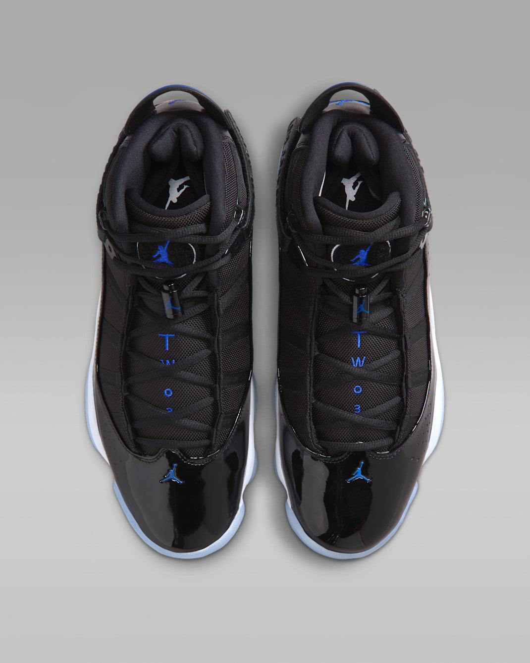 Jordan 6 Rings Black/White/Hyper Royal 322992-016