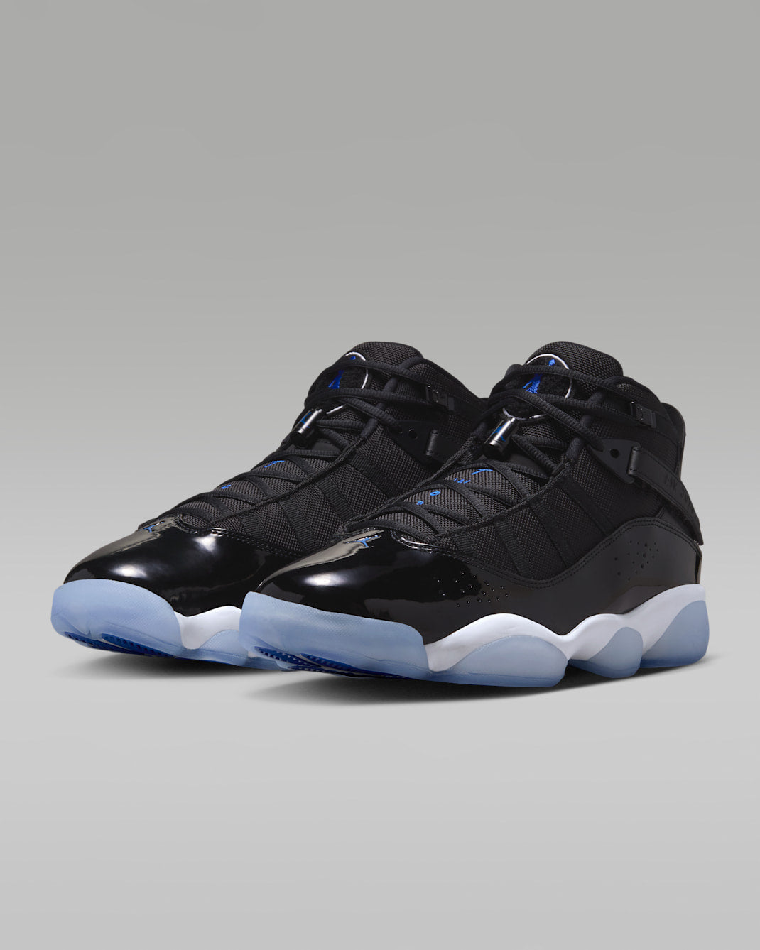 Jordan 6 Rings Black/White/Hyper Royal 322992-016